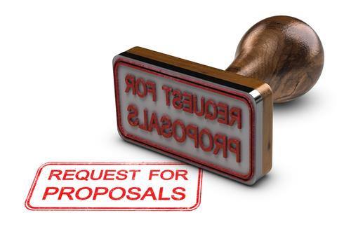 Image of request for proposals.